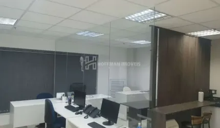 Sala comercial com copa, banheiro e 01 vaga no centro de São Caetano do Sul - SP