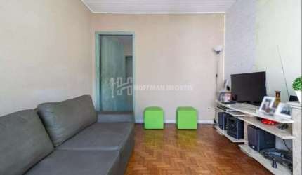 Casa térrea com 02 dormitórios, 01 banheiro, 04 vagas, quintal no Bairro Maua - São Caetano do Sul