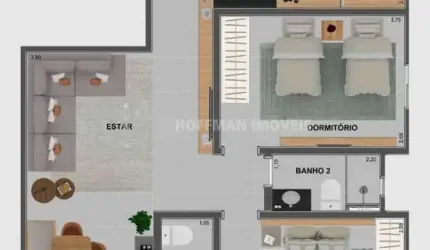 Lançamento - Apartamento à venda no bairro nova gerty - previsão maio/2025