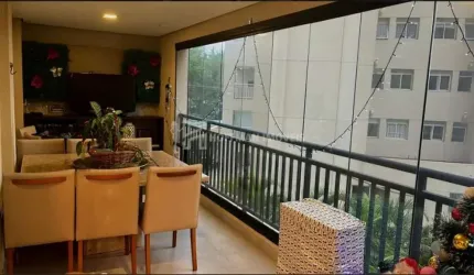 Apartamento com 4 dormitórios sendo 3 suítes e 3 vagas de garagem a venda no Jardim São Caetano
