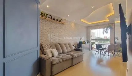 Apartamento à venda com 02 dormitórios, 01 suíte e 01 vaga de garagem no Bairro Santo Antônio