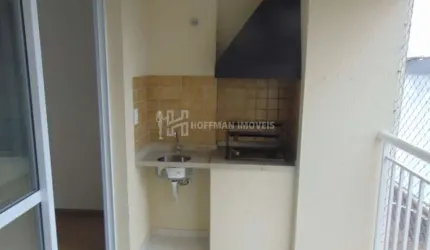 Apartamento de 70m² com 02 dormitórios, 01 suite, varanda gourmet e 01 vaga no bairro Fundação - SCS