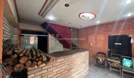Salão Comercial para Pizzaria com 133,56m² na Osvaldo Cruz.