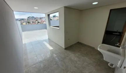 Apartamento Cobertura Novo à Venda com 2 Quartos e 3 WC's em Santo André