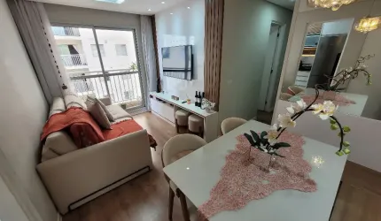 Apartamento no Condomínio Conquista com 3 Quartos e WC - Santo André, SP