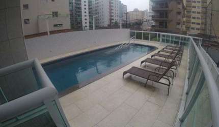 Apartamento para Venda em Praia Grande, Tupi, 2 dormitórios, 2 suítes, 2 banheiros, 1 vaga