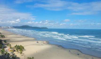Apartamento para Venda em Praia Grande, Aviação, 3 dormitórios, 3 suítes, 5 banheiros, 2 vagas