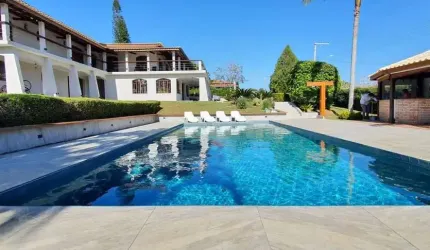 Casa com 5 dormitórios à venda, 438 m² por R$ 1.950.000,00 - Condomínio Novo Horizonte - Piracaia/SP
