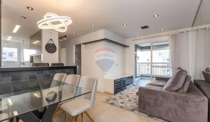 Apartamento novo, todo planejado, andar alto com varanda gourmet na Saúde!
