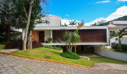 Casa em condomínio fechado com 4 quartos para alugar na Rodovia Doutor Antônio Luiz Moura Gonzaga, 383, Rio Tavares, Florianópolis por R$ 24.000