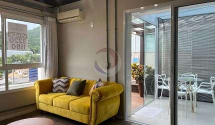 Cobertura com 1 quarto para alugar na Rua das Piraúnas, 1644, Jurerê, Florianópolis por R$ 6.500