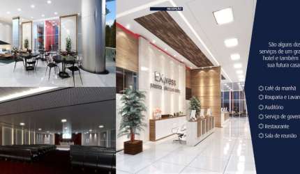 NOVO CONCEITO DE MORADIA - Studio com serviços de hotelaria