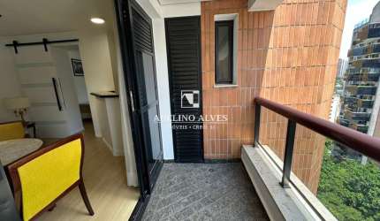 Apartamento mobiliado para locação no Higienópolis , 1 dormitório e 39 m ²