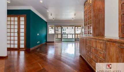 Vendo Apartamento em Av  Macuco , 49 ,  com 155 mts, 2 vagas, varanda