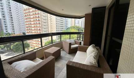 Apartamento para venda ou locação em Moema , 3 dormitórios e 178 m ²