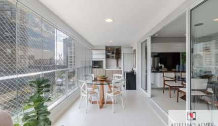 Apartamento para venda no Brooklin , 3 dormitórios e 134 m ²