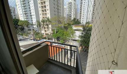 Vendo ou Alugo apartamento no Brooklin com 78 mts, 1 vaga