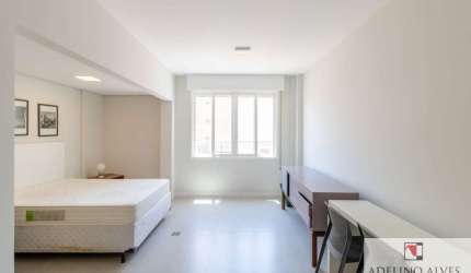 Apartamento  para locação na Vila Buarque, 1 dormitório e 30 m ²