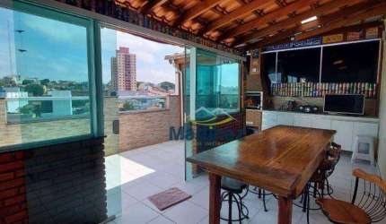 Cobertura com 2 dormitórios à venda, 108 m² por R$ 465.000 - Vila Curuçá - Santo André/SP