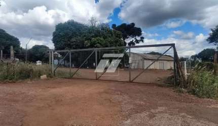 Terreno industrial/comercial BR277 perímetro urbano - Com barracão