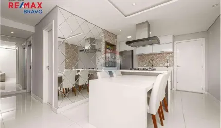 Apartamento em Condomínio Clube Reformado, 61,18m2 com 3 quartos, 1 suíte, 1 vaga de garagem, Bairro Portão em Curitiba-PR