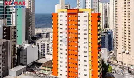 APARTAMENTO QUADRA MAR NA BARRA SUL EM BALNEÁRIO CAMBORIÚ, COM 03 QUARTOS, 1 SUÍTE, 192M2, SACADAS, CHURRASQUEIRA, PISCINA COLETIVA