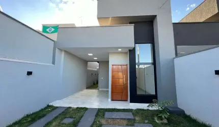 Casa região central senador canedo 3 quartos com suíte bairro alvorada