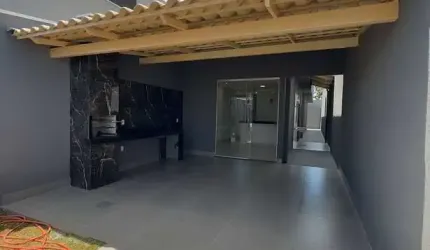 Casa com suíte e área gourmet à venda na Vila São Sebastião – Senador Canedo