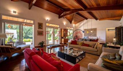 Casa em condomínio fechado com 5 quartos à venda na Rodovia Comendador Guilherme Mamprim Km, S/N, Village Sans Souci, Valinhos, 900 m2 por R$ 9.900.000