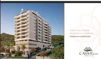 Apartamento com 3 quartos à venda na Rodovia Virgílio Várzea, 1654, Saco Grande, Florianópolis por R$ 1.328.056