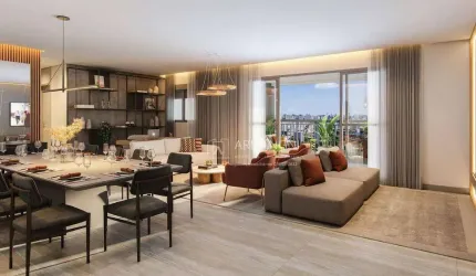 Apartamento com 3 dormitórios à venda, 132 m² por R$ 1.955. - City América - São Paulo/SP