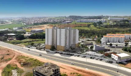 Apartamento Jd Novo Anglo Hortolândia, 2 dorms, 51 m², lazer, conveniência e sustentabilidade