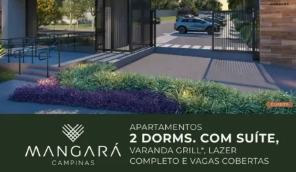 Apartamento com 2 dormitórios e suíte no Jd Santa Genebra,  45 metros, lazer, mobilidade, conveniência, a 250 metros do Shopping