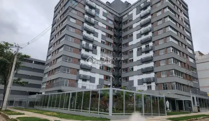 Studio com churrasqueira e vaga, em prédio com infra completa