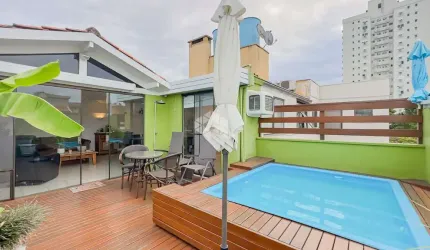 Cobertura 4 dormitórios 2 suítes 180m² 2 vagas no bairro Jardim Botânico