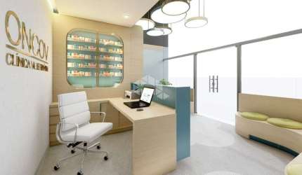 Clinica veterinária dois andares com 158,97 m² - totalmente montada