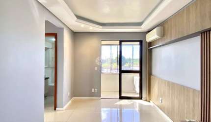 Apartamento a venda com 2 dormitórios, sala, cozinha, área de serviço, banheiro, sacada, vaga de garagem