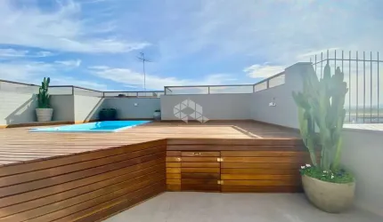 COBERTURA DE 3 DORMITÓRIOS E 4 VAGAS NO JARDIM LINDÓIA