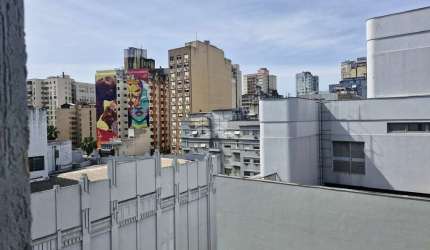 Apartamento JK transformado em 1 quarto, no Centro Histórico, na rua Dr.Flores