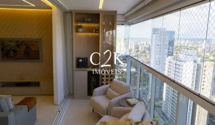 Entregue em 2024! 3 Suítes, Andar Alto, Mobiliado e com Lazer Completo!