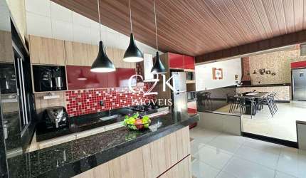 Casa Semi Mobiliada com Área Gourmet e Lazer Completo