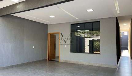 Casa Nova no Jardim Itaipu – R$ 480.000,00 de Frente para Parque!