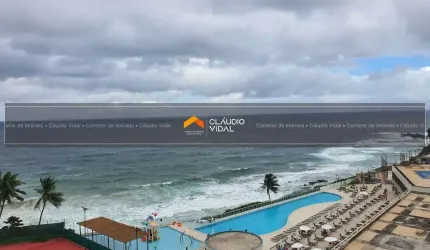 Belíssima cobertura 161 m2, 2/4, no Costa Spaña em Ondina, Salvador - BA