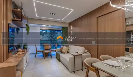 Lindíssimo apartamento decorado, 68 m² com  2/4 em Stella Maris, Salvador, BA
