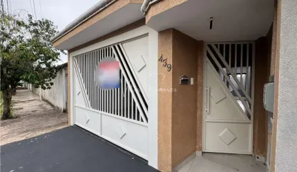 Casa á Venda no Parque das Nações em Birigui, casa com; 3 quartos sendo um deles suíte com closet, sala de TV, cozinha e garagem coberta com 2 vagas