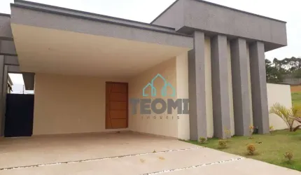 Casa com 3 dormitórios sendo 2 suítes à venda, 140 m² por R$ 720.000 - Condomínio Cataguá Way Sul - Taubaté/SP