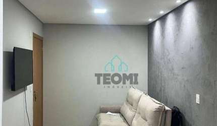 Apartamento com 2 dormitórios à venda, 58 m² por R$ 225.000,00 - Jardim Paulista - Taubaté/SP
