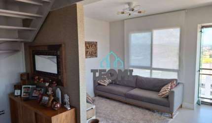 Apartamento Duplex com 3 dormitórios sendo 1 suíte à venda, 124 m² por R$ 640.000 - Condomínio Jabuticabeiras - Taubaté/SP