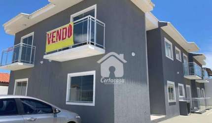 Apartamento à venda, 69 m² por R$ 199.000,00 - Recanto do Sol - São Pedro da Aldeia/RJ