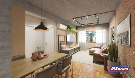 Lindíssimo Apartamento 02 Dormitórios, 1 vaga no melhor de Higienópolis